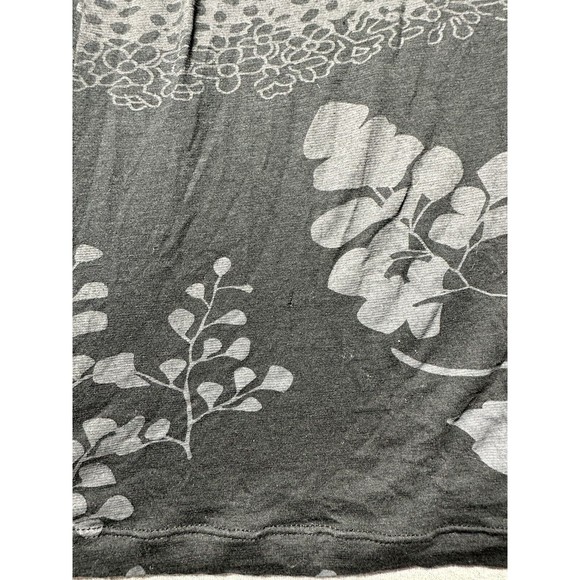 Theory Cowl Neck Women's Grey Short Sleeved Shirt Size P - Picture 3 of 7